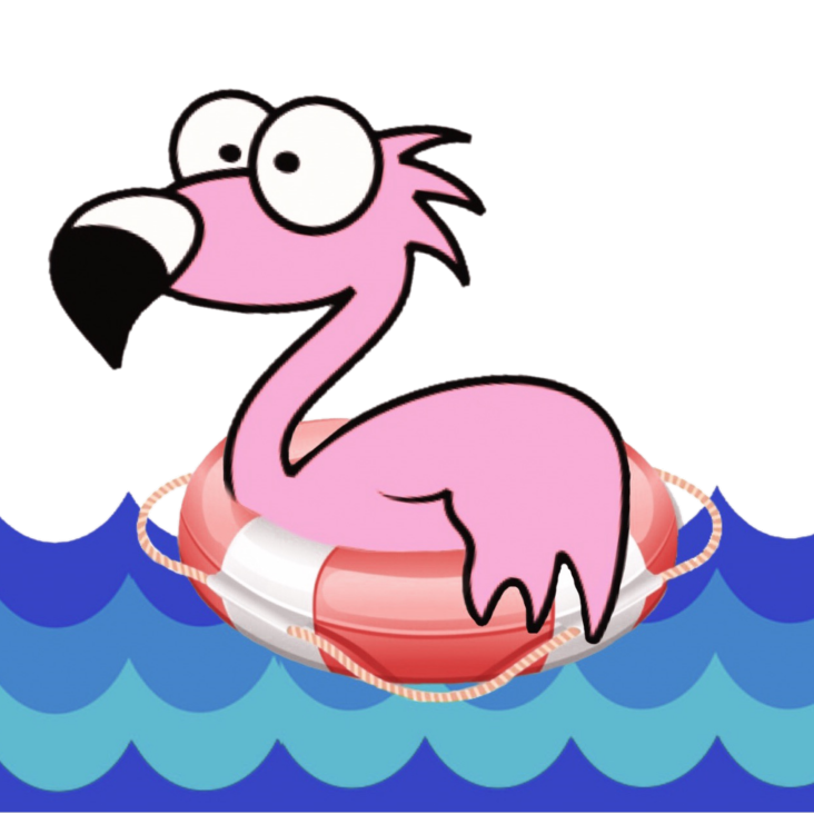 Flood flamingo
